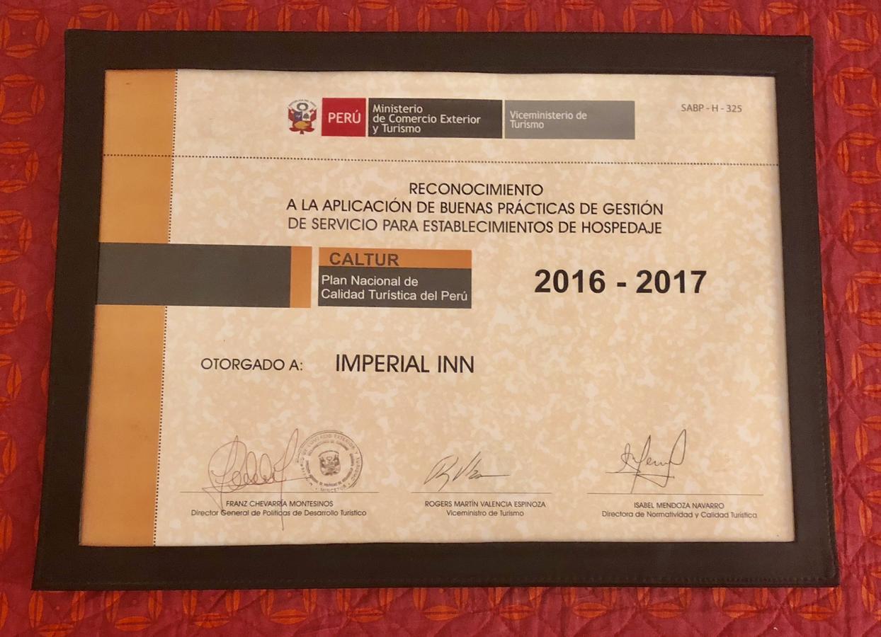 Imperial Inn Hospedaje Turistico Лима Екстериор снимка